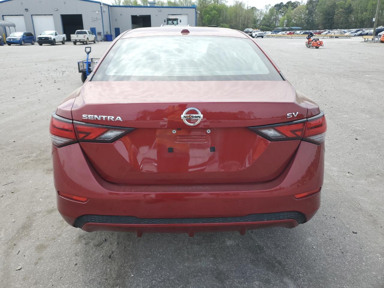 2022 NISSAN SENTRA SV VIN:3N1AB8CVXNY296231