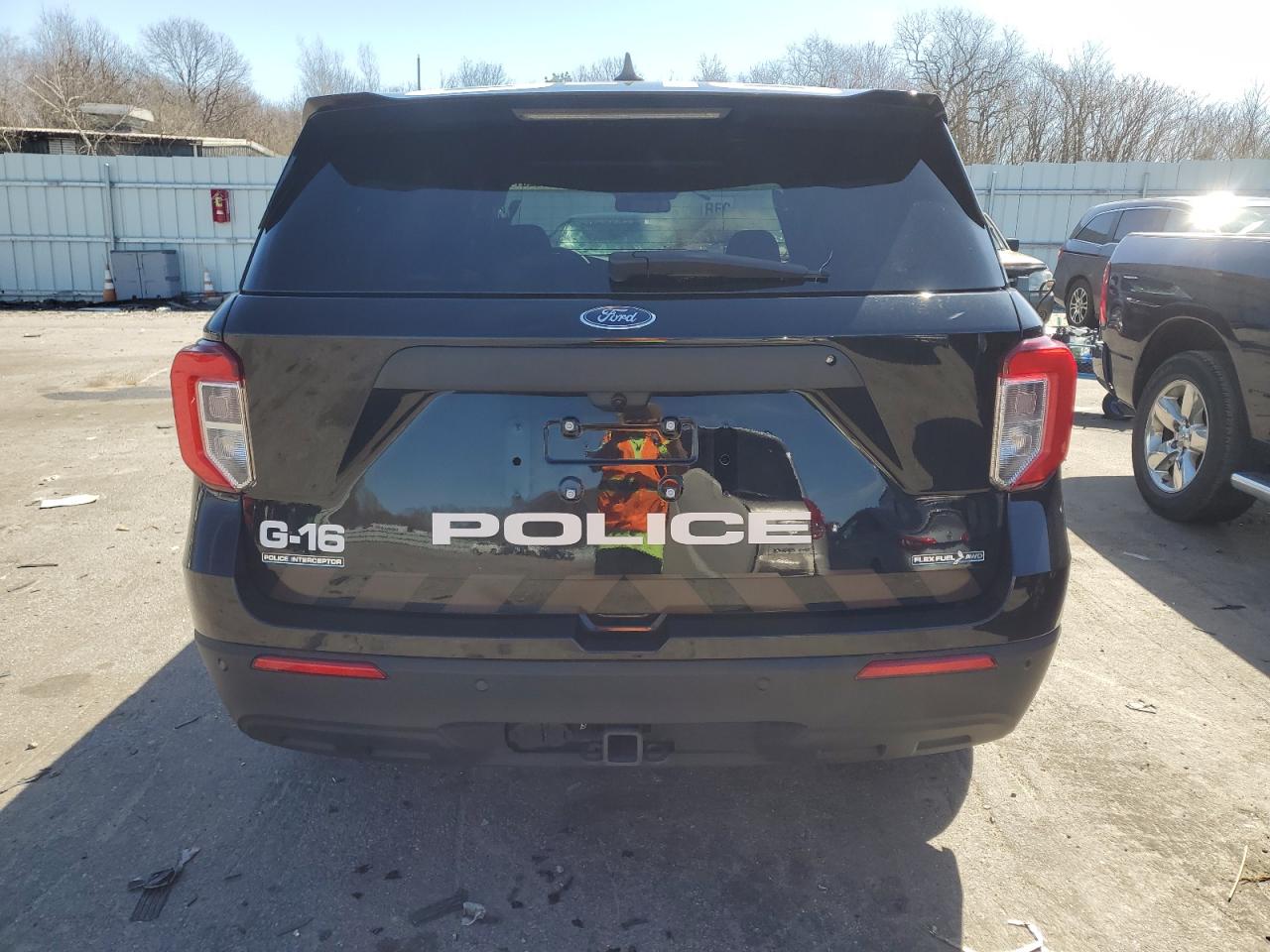 2022 FORD EXPLORER POLICE INTERCEPTOR VIN:1FM5K8AB3NGB49365