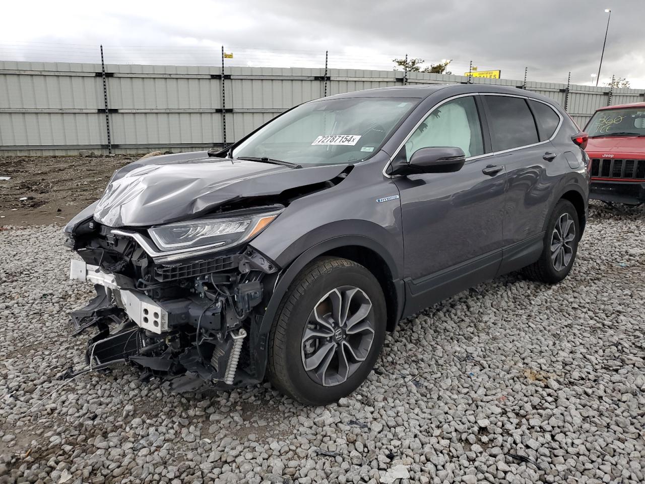 2022 HONDA CR-V EX VIN:5J6RT6H57NL032168