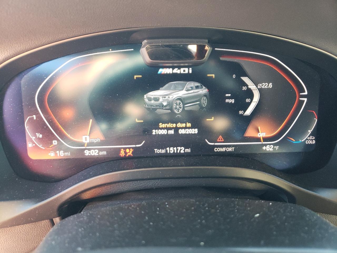 2023 BMW X4 M40I VIN:5UX43DT01P9N51344