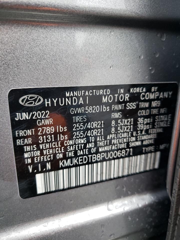 2023 GENESIS GV60 PERFORMANCE VIN:KMUKEDTB8PU006871