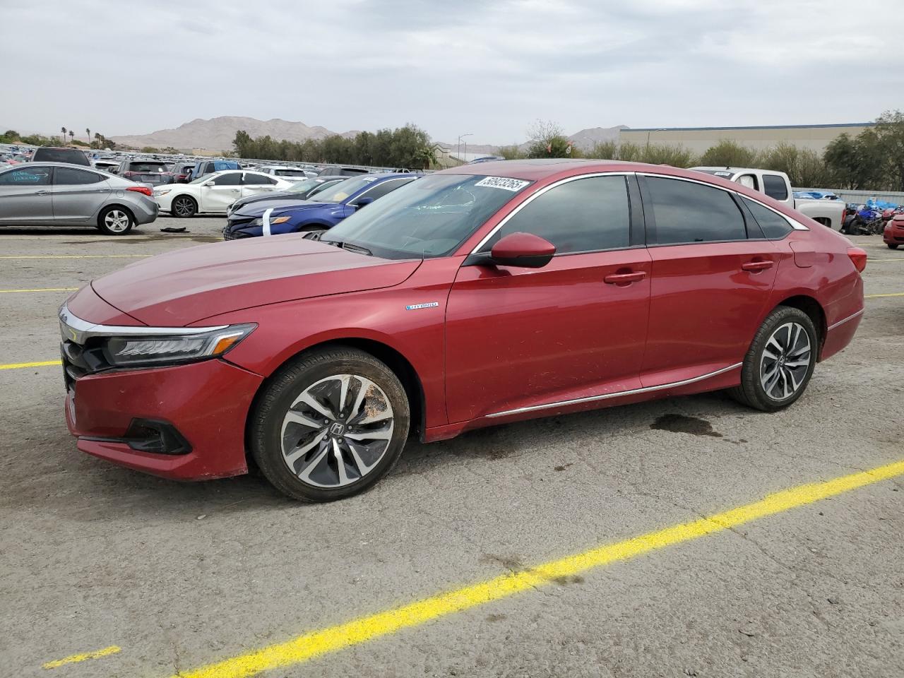 2022 HONDA ACCORD HYBRID EXL VIN:1HGCV3F50NA007181