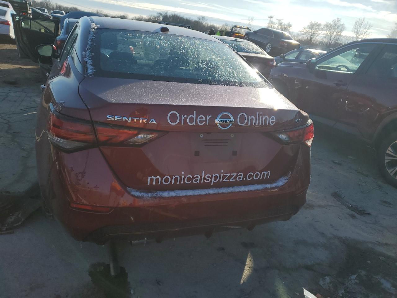 2022 NISSAN SENTRA SV VIN:3N1AB8CV5NY246708