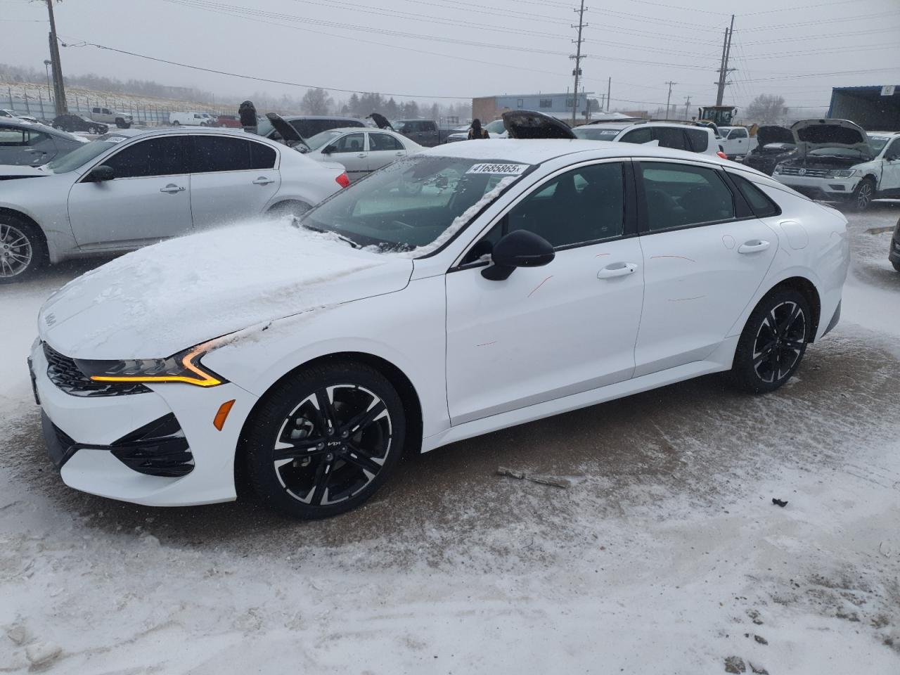 2022 KIA K5 GT LINE VIN:3FADP4BJ8EM110959
