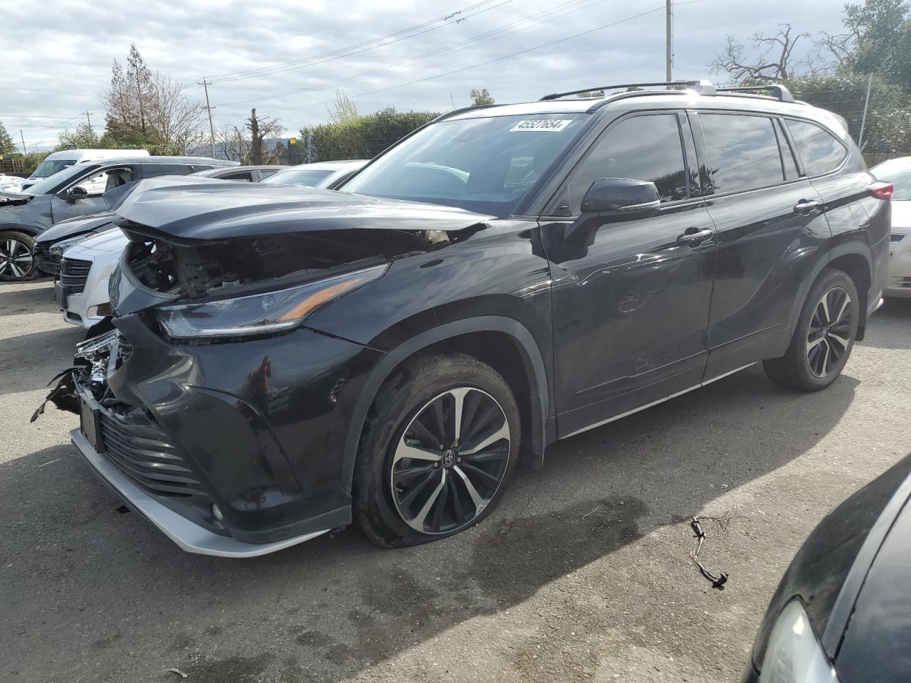 2022 TOYOTA HIGHLANDER XSE VIN:5TDJZRBH7NS219477