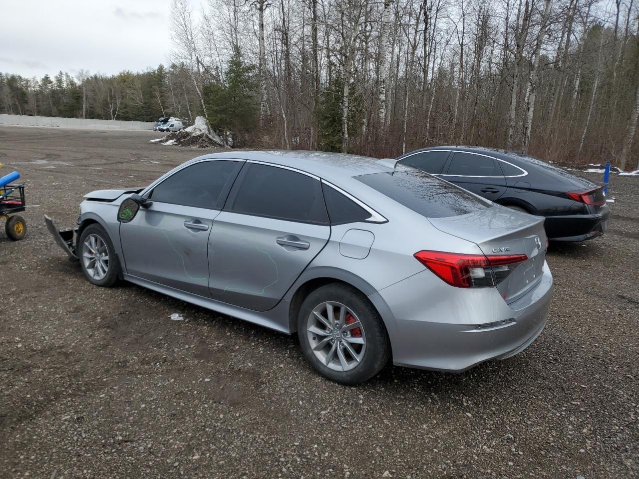 2022 HONDA CIVIC EX VIN:2HGFE2F38NH124790