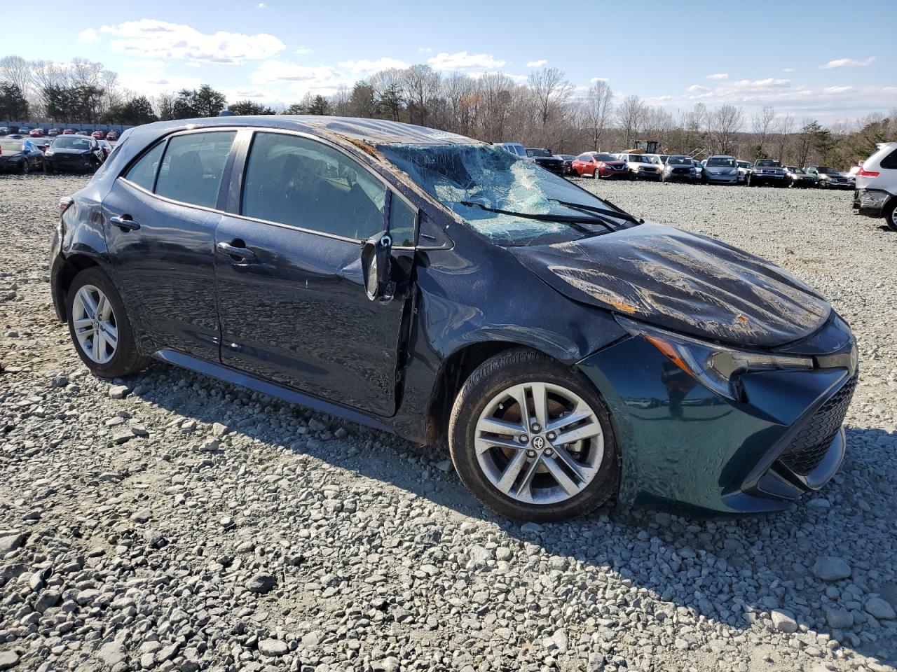 2022 TOYOTA COROLLA SE VIN:JTND4MBE2N3185434