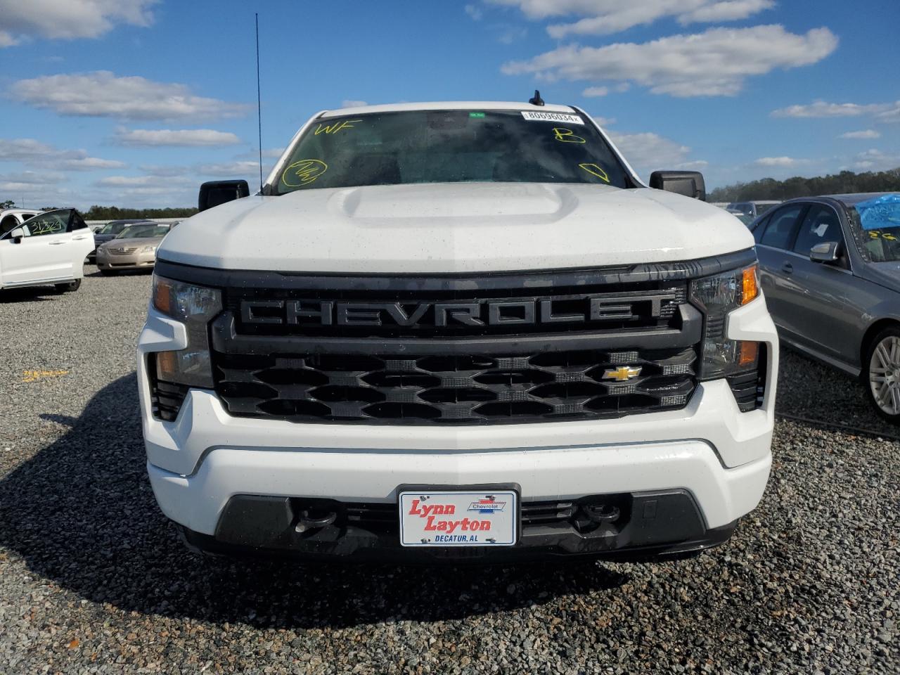 2022 CHEVROLET SILVERADO C1500 CUSTOM VIN:1GCPABEK5NZ601103