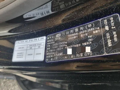 2019 Kia Carnival KNAME81ABKS593799 VIN:KNAME81ABKS593799