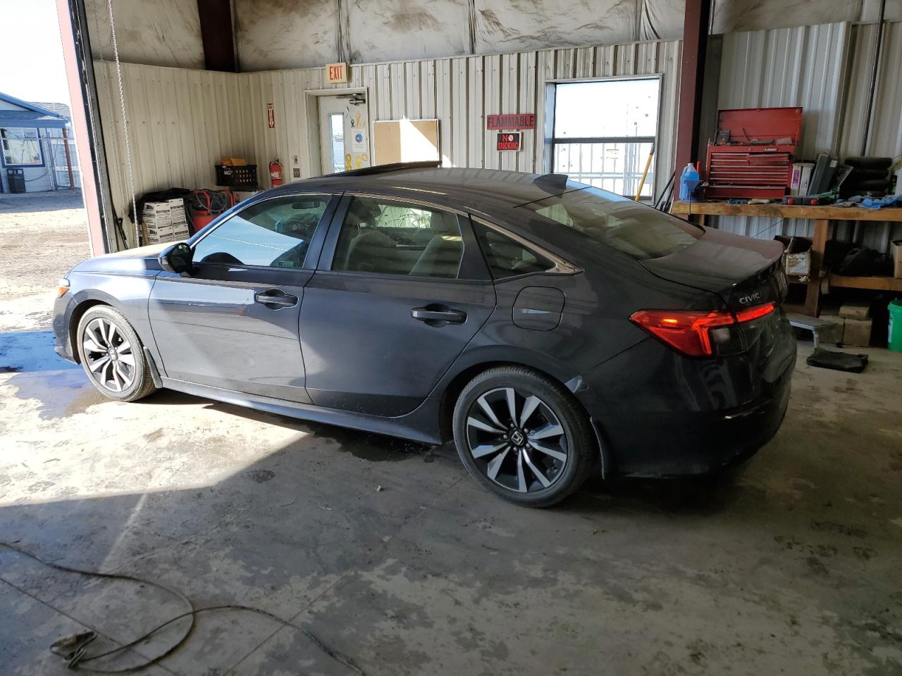 2022 HONDA CIVIC EX VIN:JHMFE1F7XNX001627