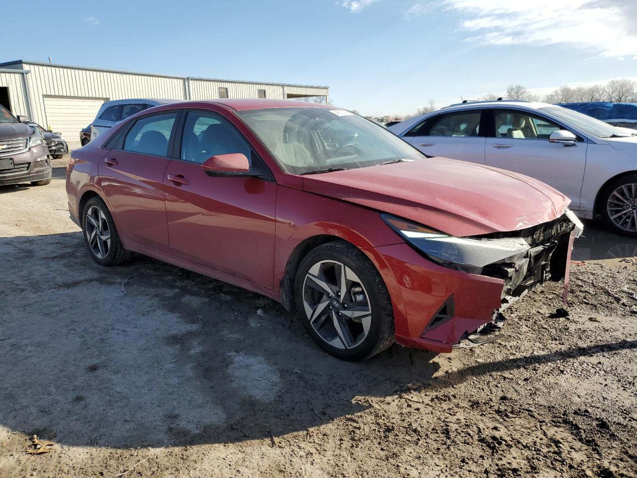 2023 HYUNDAI ELANTRA SEL VIN:KMHLS4AG2PU464206