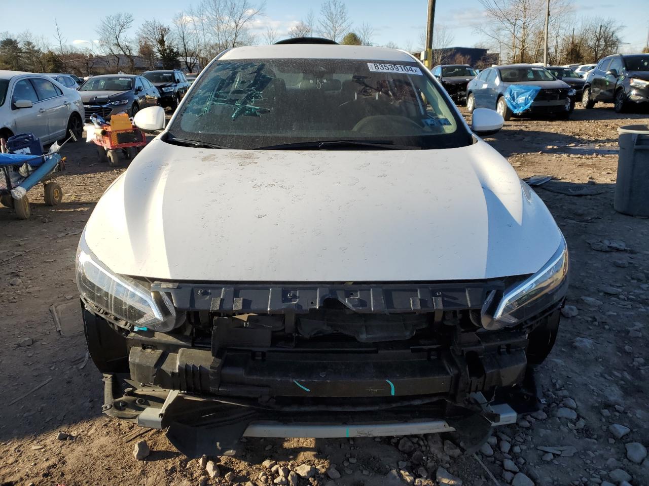 2024 NISSAN SENTRA S VIN:3N1AB8BV7RY290023