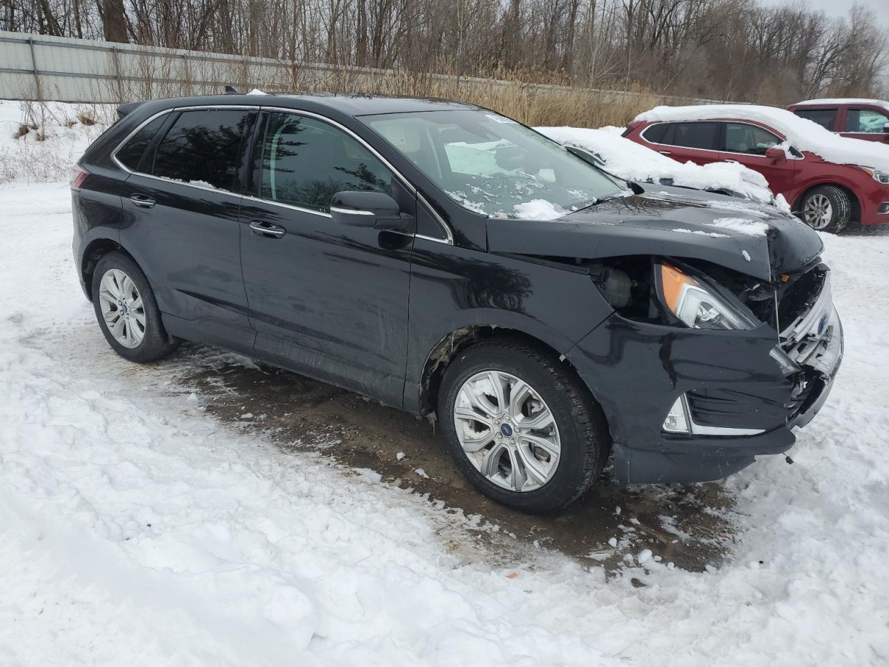 2022 FORD EDGE TITANIUM VIN:2FMPK4K9XNBA30247