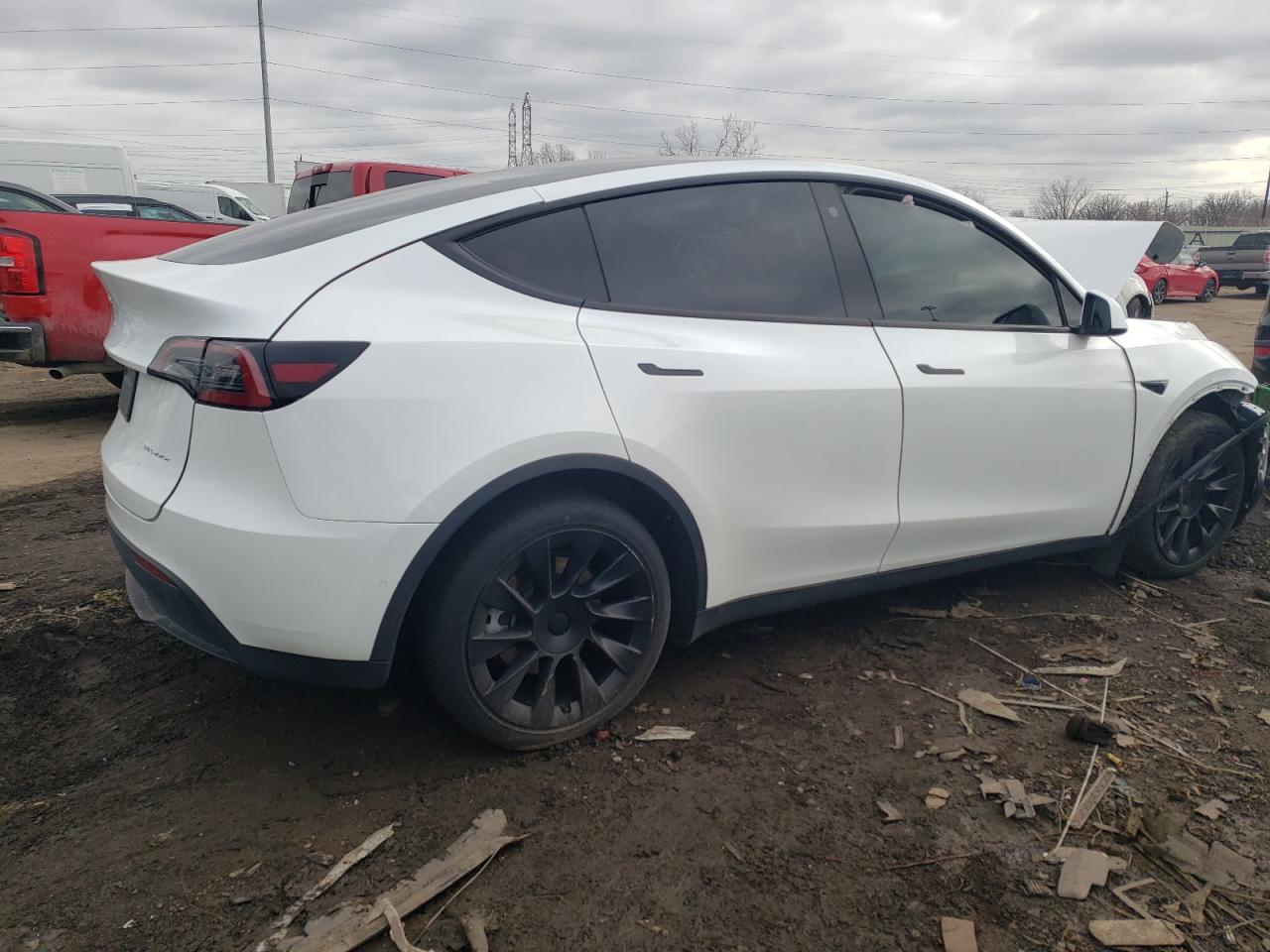 2022 TESLA MODEL Y  VIN:7SAYGDEE2NA018311