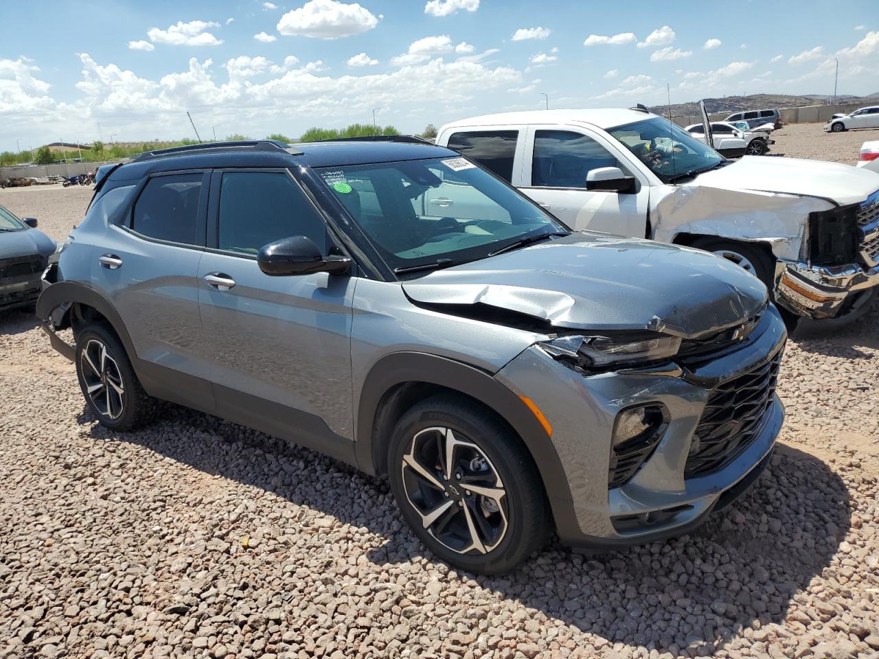 2022 CHEVROLET TRAILBLAZER RS VIN:KL79MTSLXNB022410