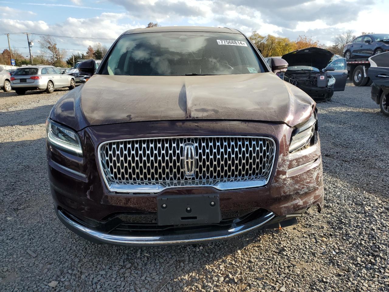 2022 LINCOLN NAUTILUS RESERVE VIN:2LMPJ8K96NBL21827
