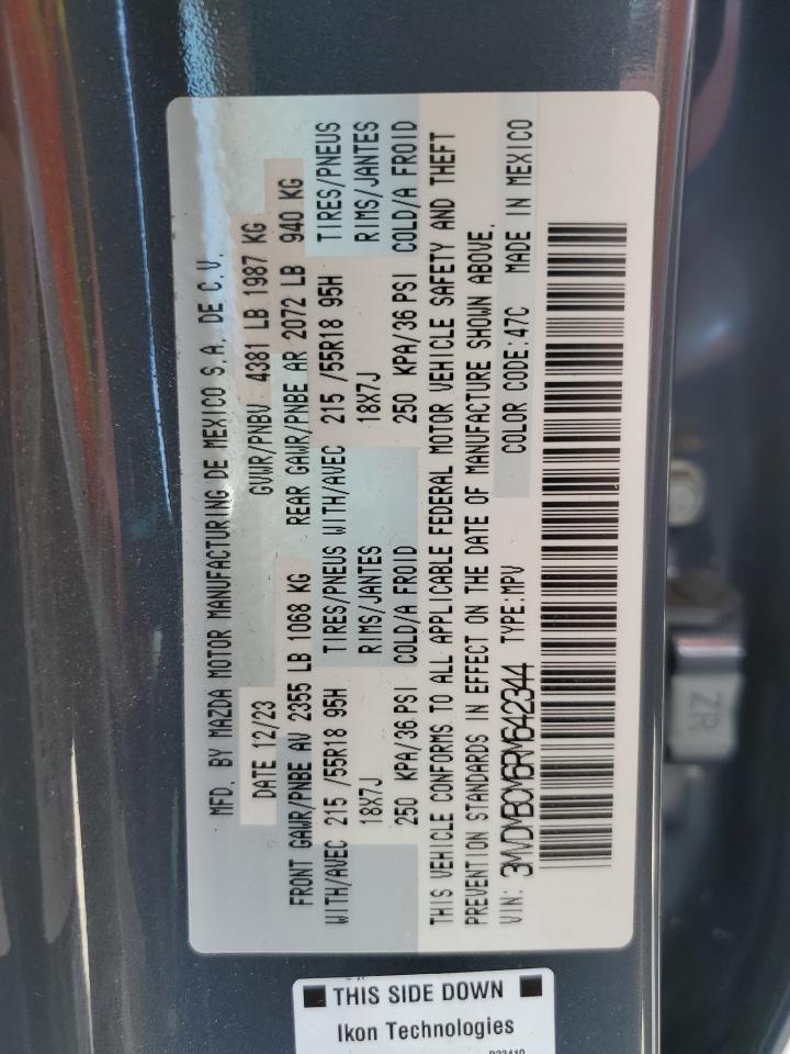 2024 MAZDA CX-30 PREFERRED VIN:3MVDMBCM6RM642344