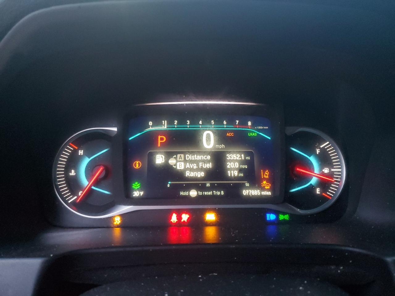 2022 HONDA PILOT SPORT VIN:5FNYF6H32NB046747
