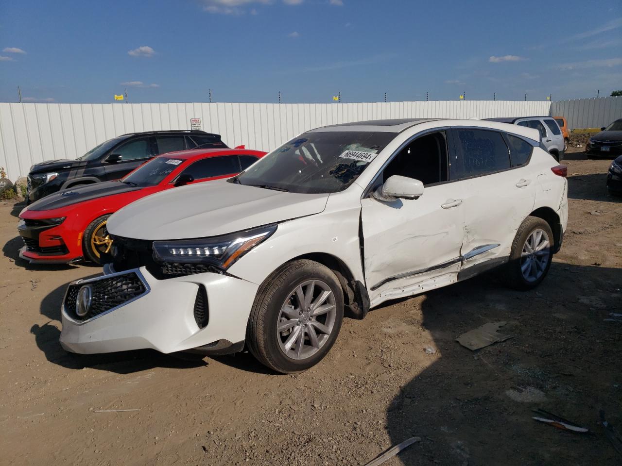 2022 ACURA RDX  VIN:5J8TC2H38NL002391