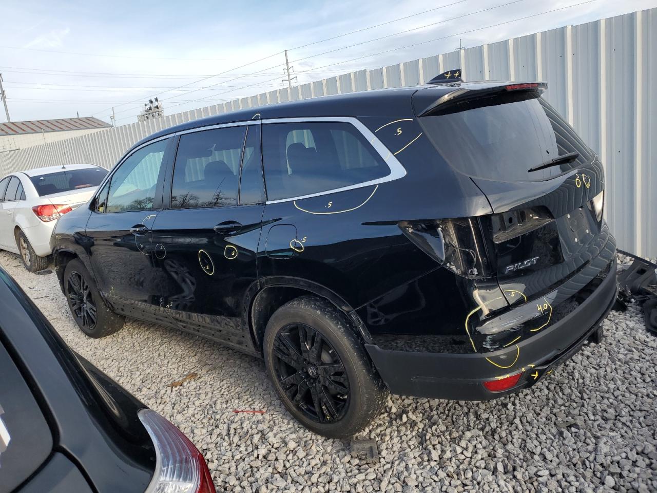 2022 HONDA PILOT SE VIN:5FNYF6H23NB046909