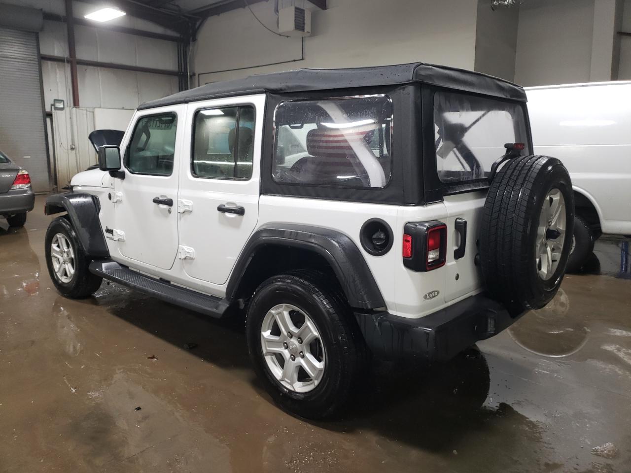 2022 JEEP WRANGLER UNLIMITED SPORT VIN:1C4HJXDN2NW195179