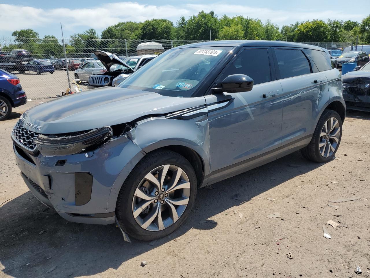 2022 LAND ROVER RANGE ROVER EVOQUE SE VIN:SALZP2FX0NH166118