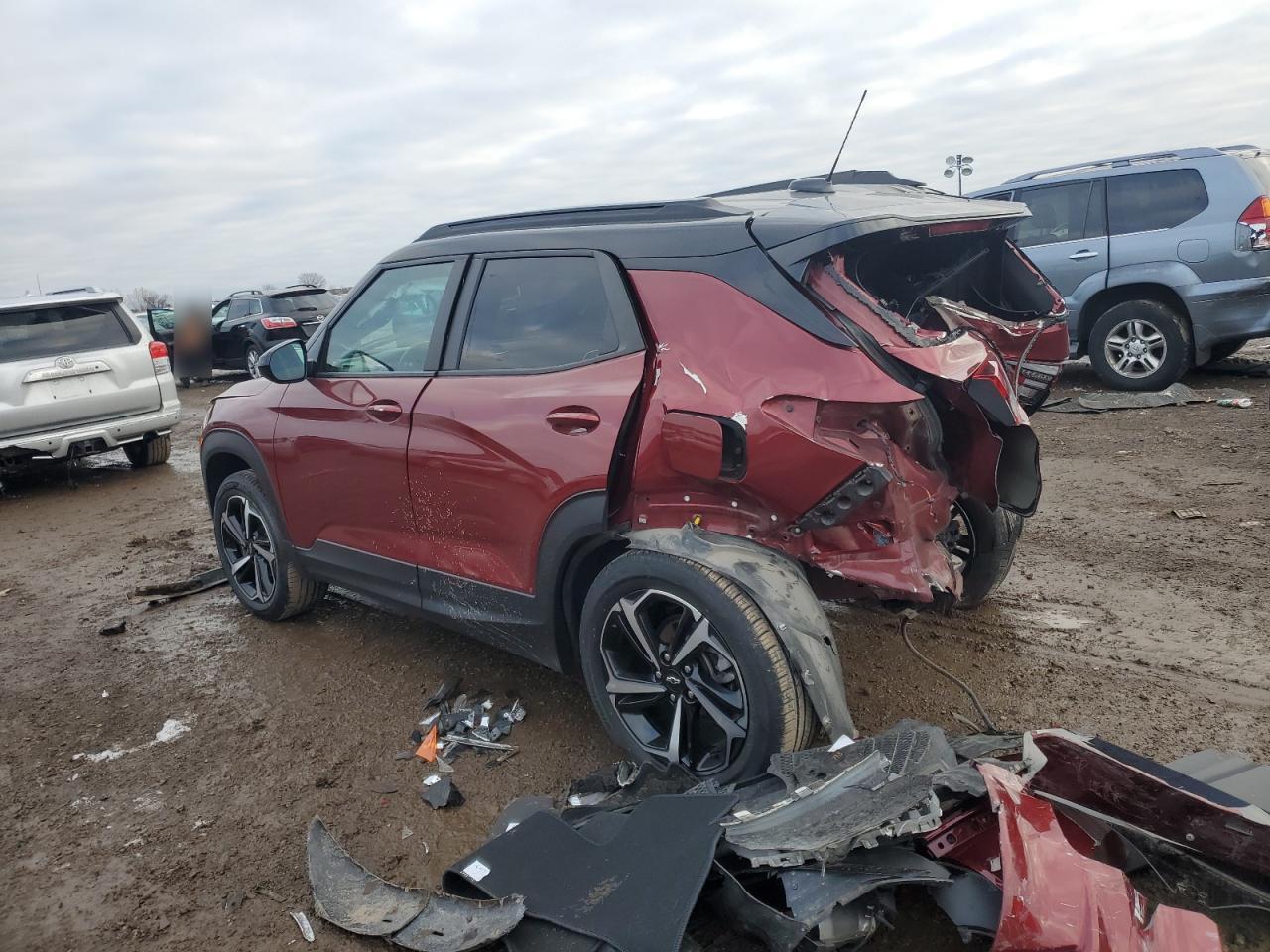 2022 CHEVROLET TRAILBLAZER RS VIN:KL79MTSL6NB043819