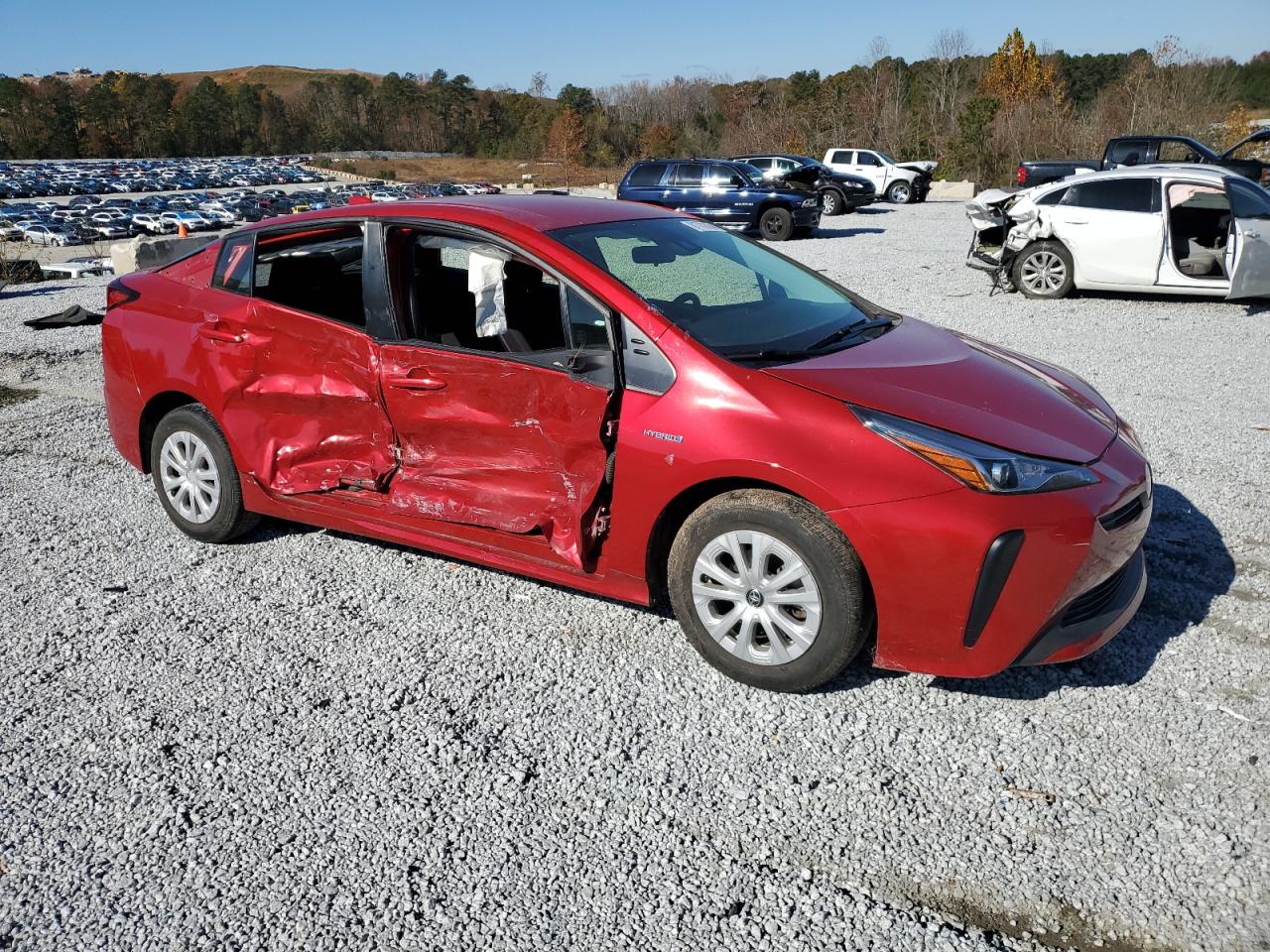 2022 TOYOTA PRIUS NIGHT SHADE VIN:JTDKAMFU5N3156371