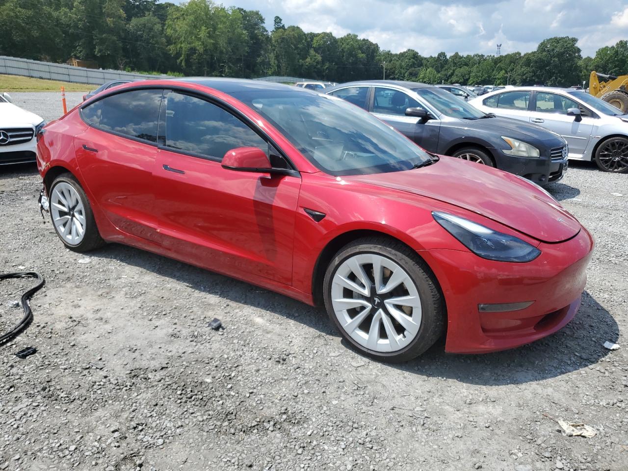 2022 TESLA MODEL 3  VIN:5YJ3E1EB2NF345120