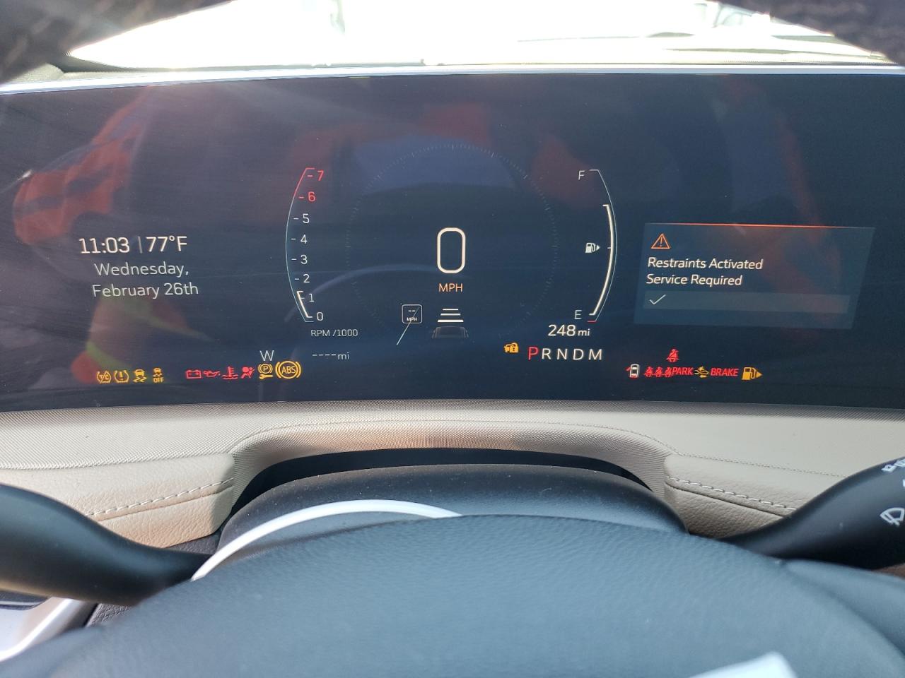 2024 CADILLAC XT4 LUXURY VIN:1GYAZAR46RF222794