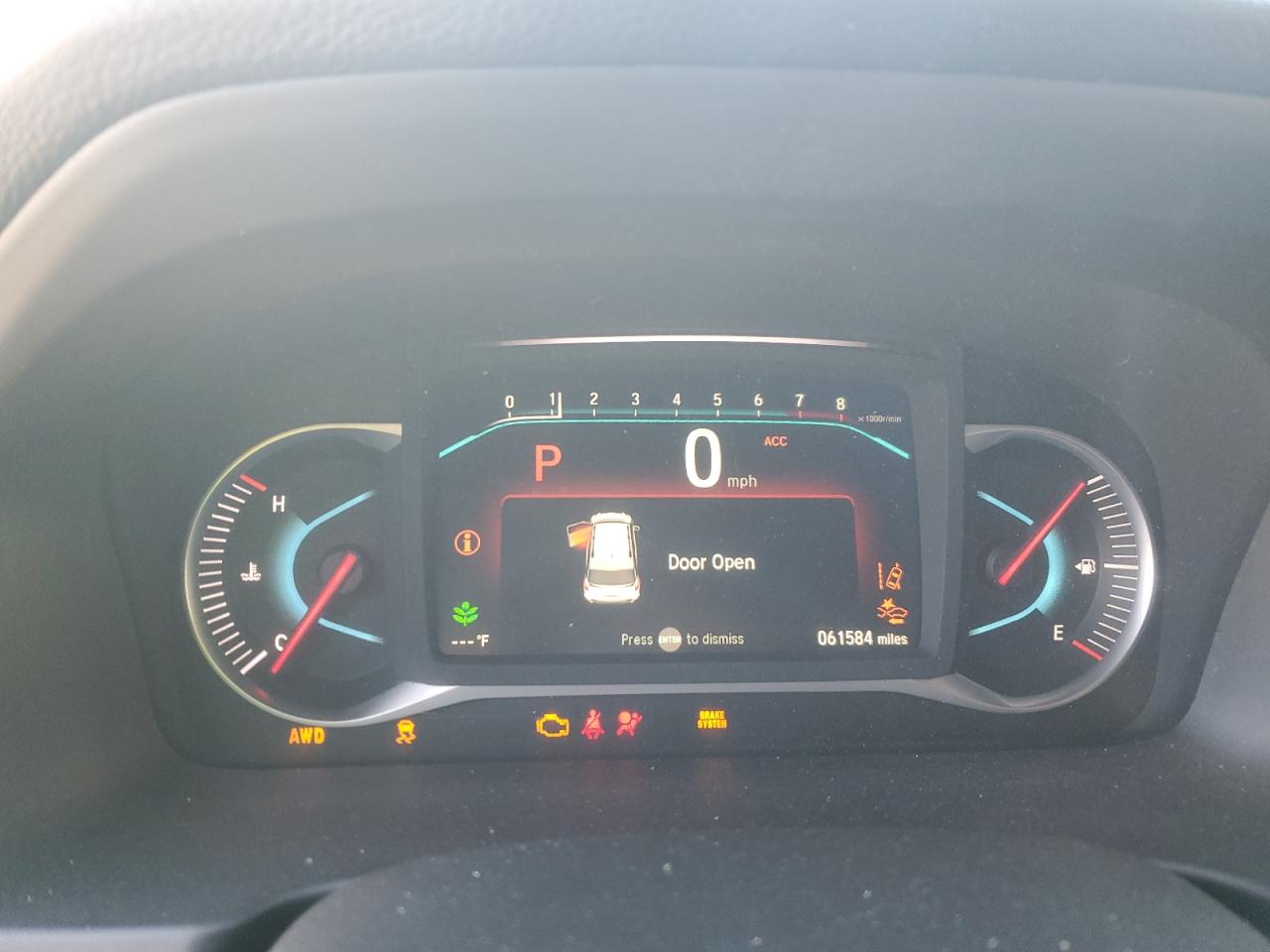 2022 HONDA PILOT TRAILSPORT VIN:5FNYF6H87NB094305