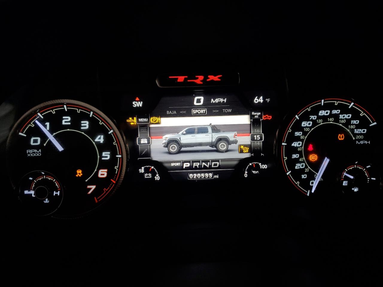 2022 RAM 1500 TRX VIN:1C6SRFU97NN403064