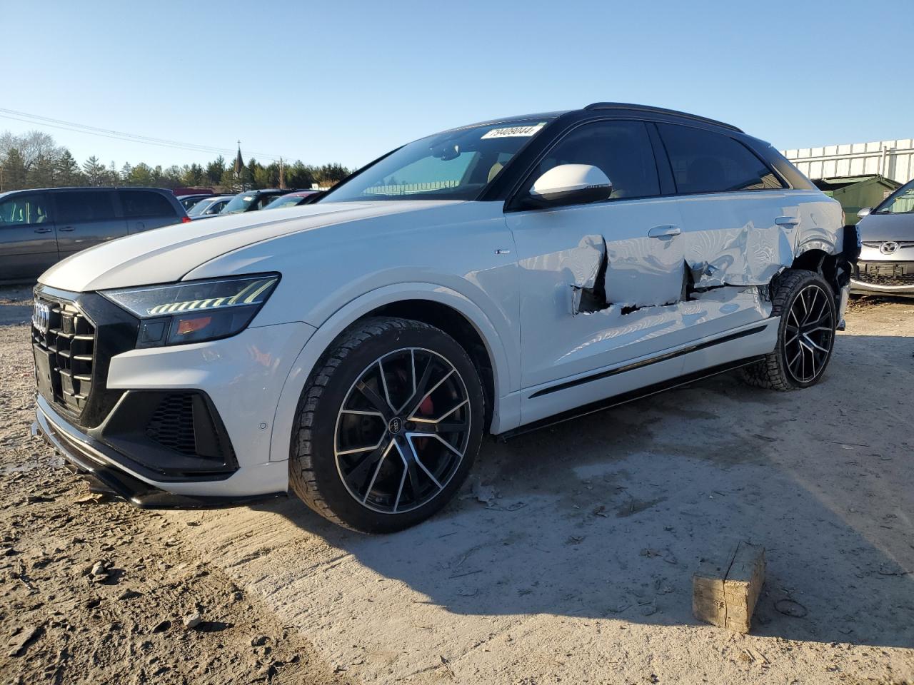 2022 AUDI Q8 PREMIUM PLUS S-LINE VIN:WA1EVBF16ND010075