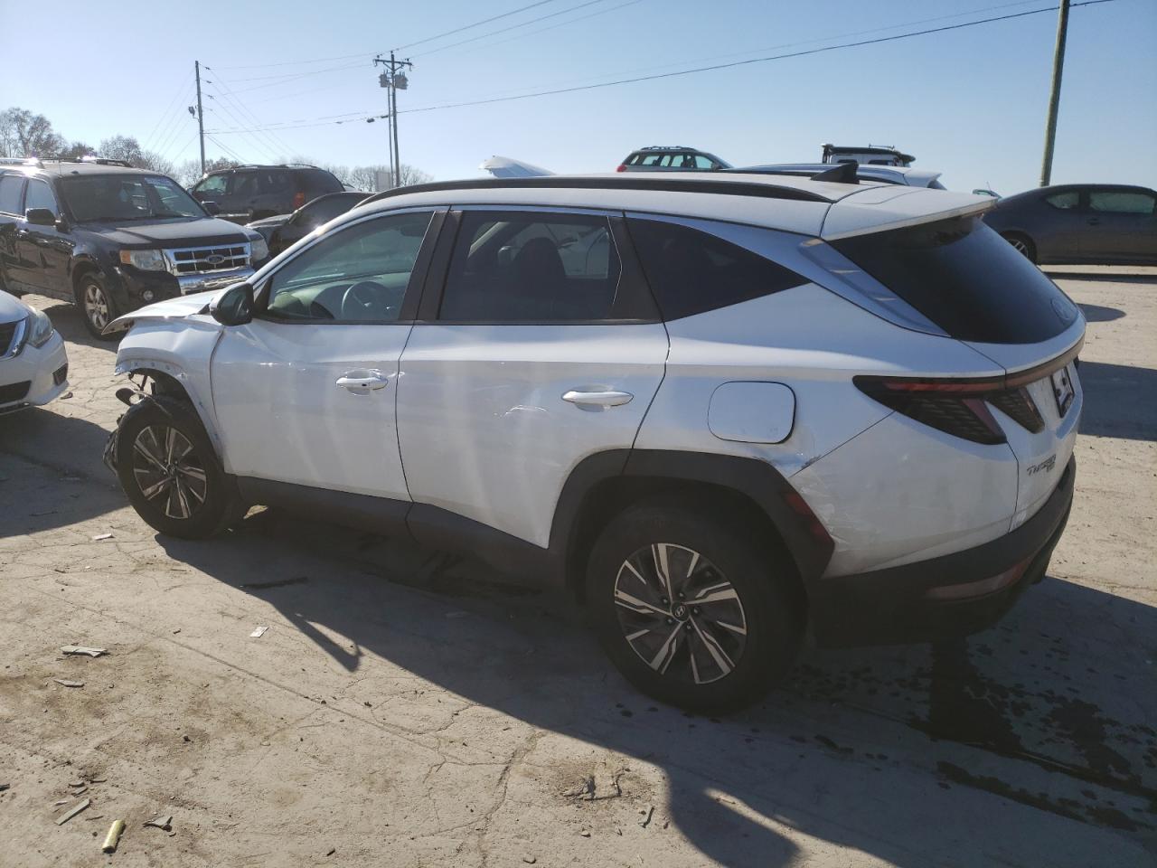 2022 HYUNDAI TUCSON BLUE VIN:KM8JBCA18NU015428