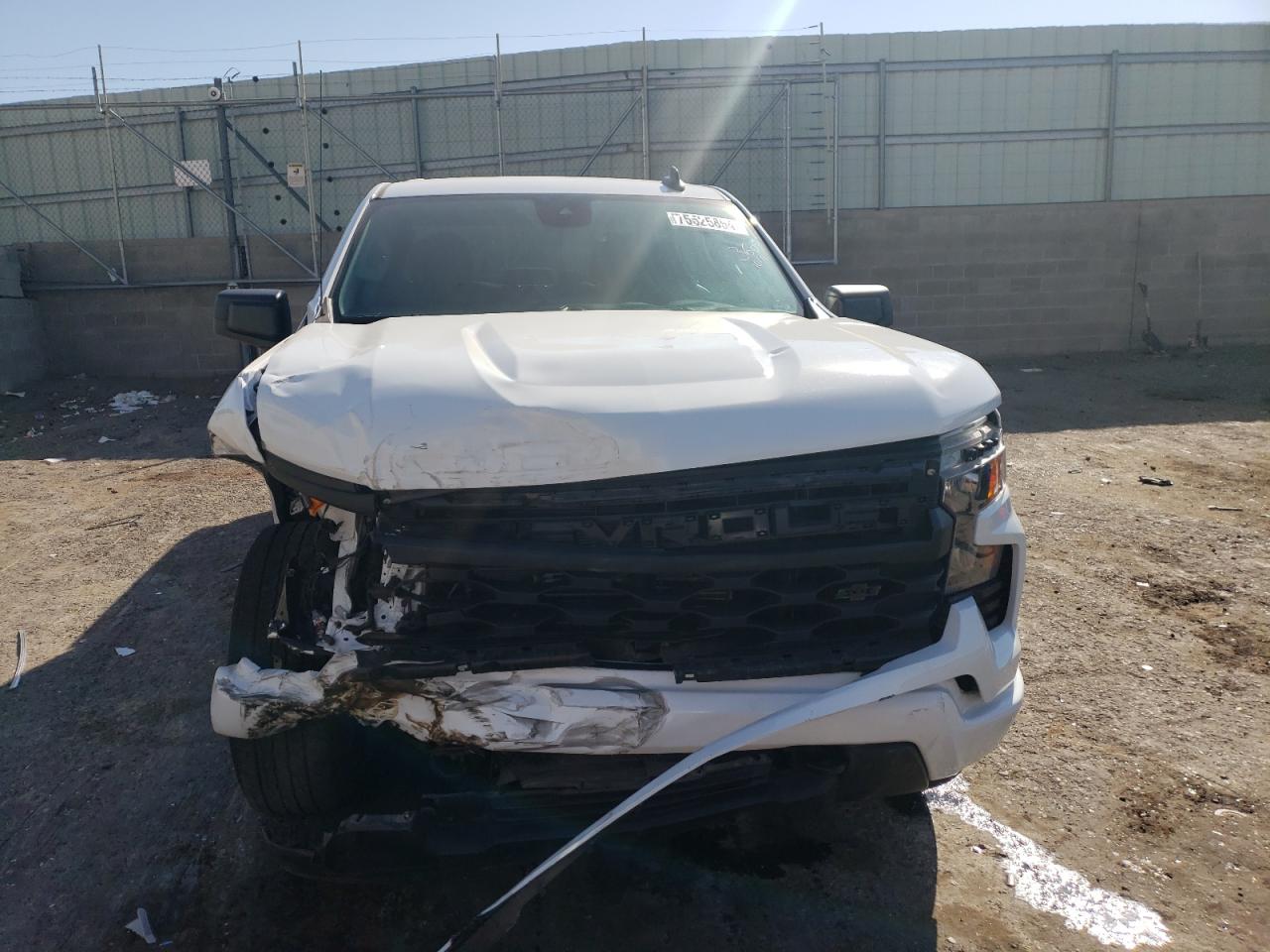 2022 CHEVROLET SILVERADO K1500 CUSTOM VIN:1GCPDBEK4NZ587007