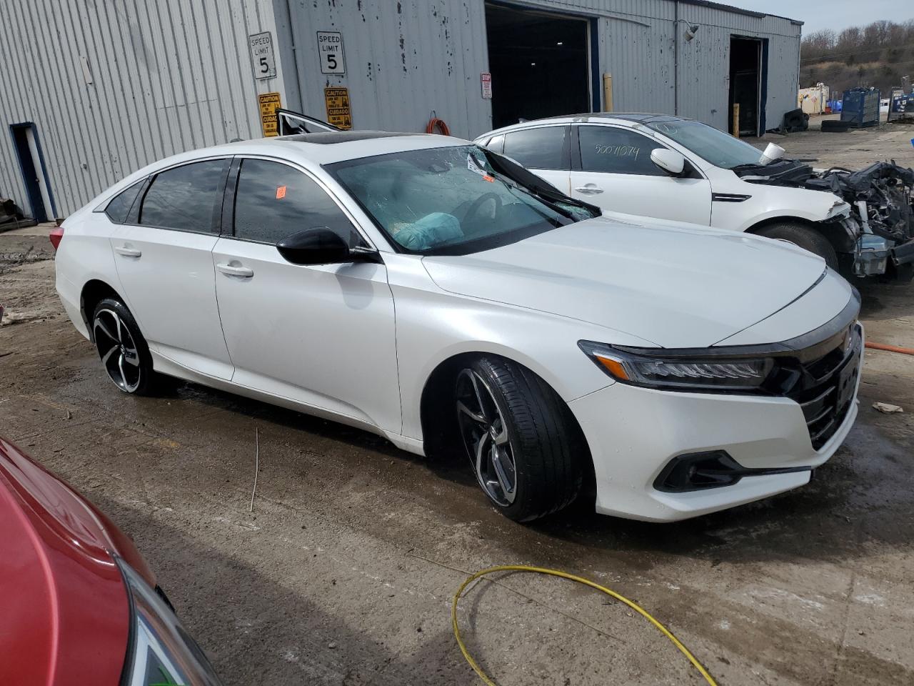 2022 HONDA ACCORD SPORT VIN:1HGCV2F34NA024929