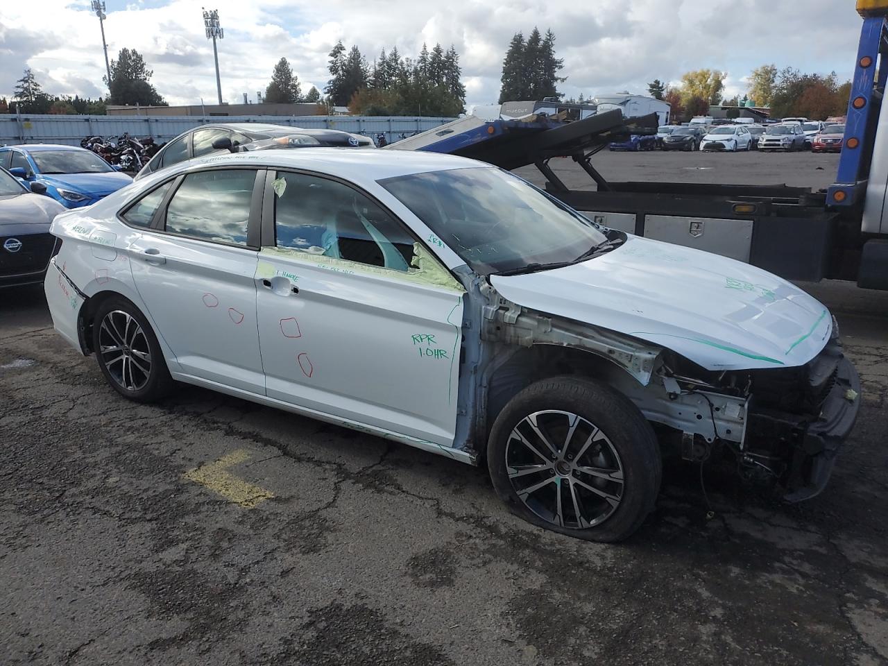 2022 VOLKSWAGEN JETTA SPORT VIN:3VWBM7BU4NM002518