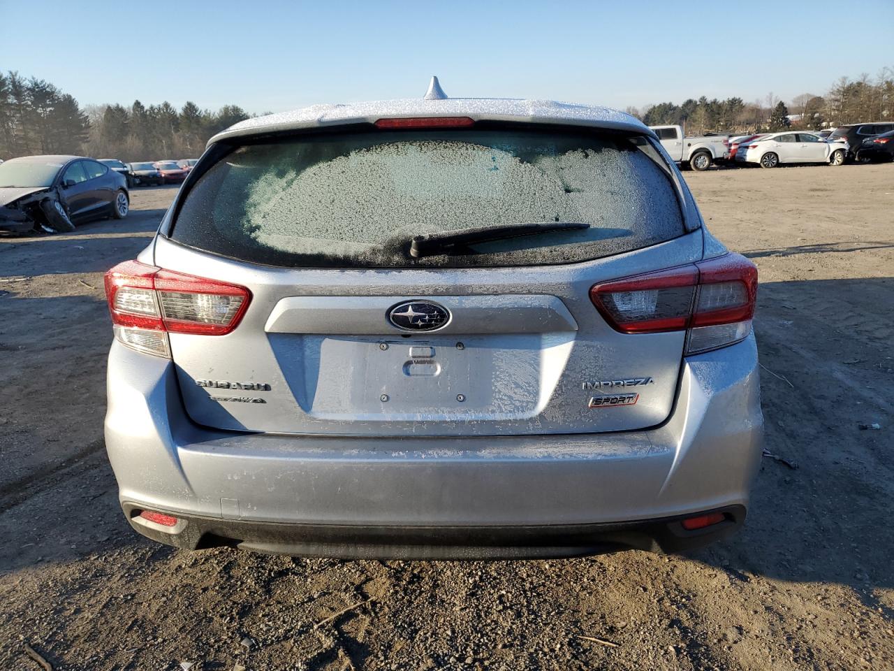 2022 SUBARU IMPREZA SPORT VIN:4S3GTAM65N3705215