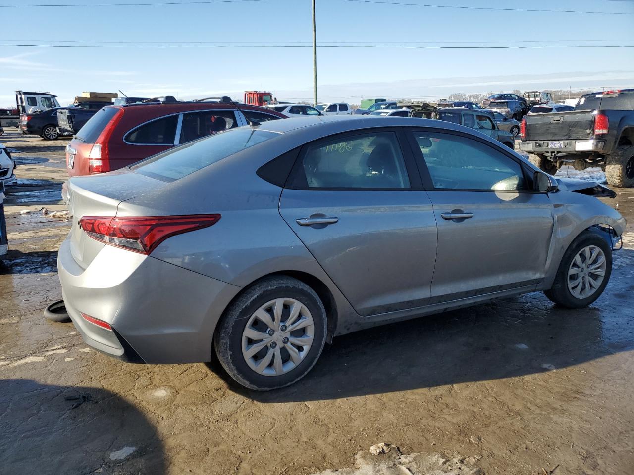 2022 HYUNDAI ACCENT SE VIN:3KPC24A62NE177696