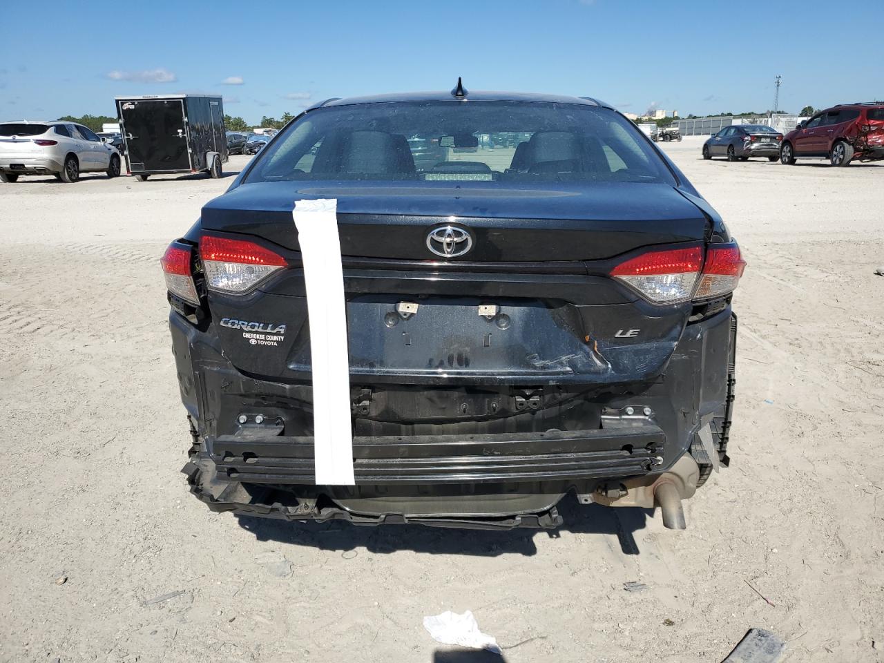 2022 TOYOTA COROLLA LE VIN:5YFEPMAE3NP361657