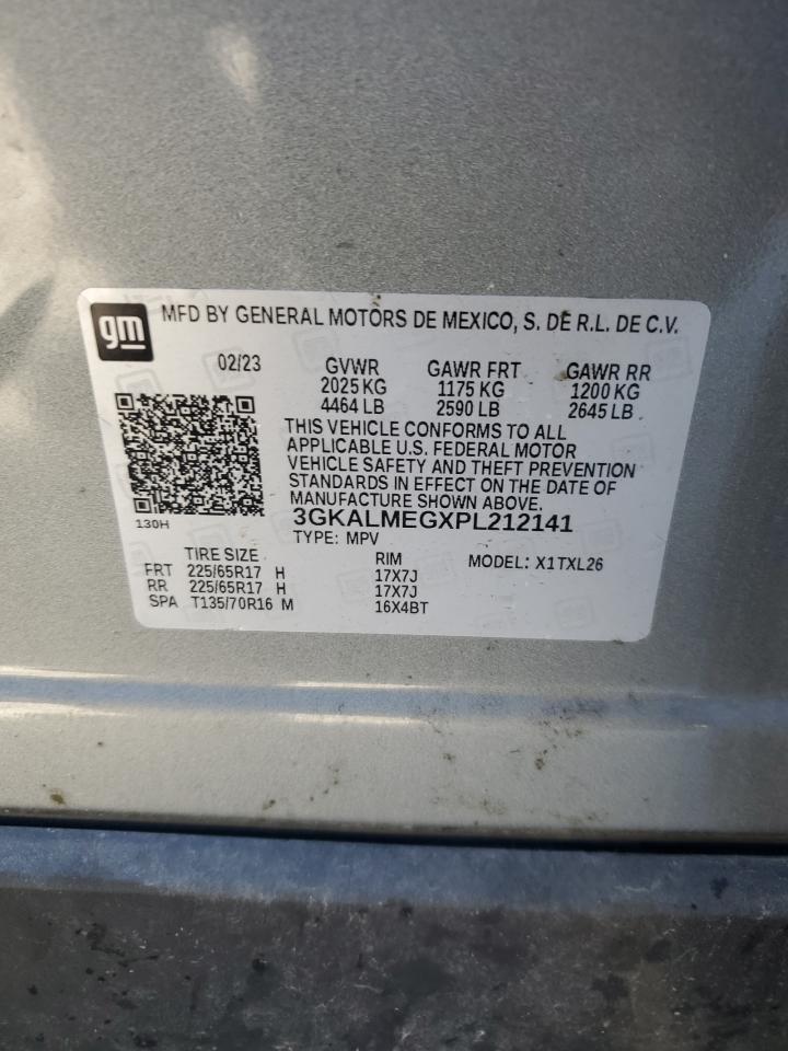 2023 GMC TERRAIN SLE VIN:3GKALMEGXPL212141