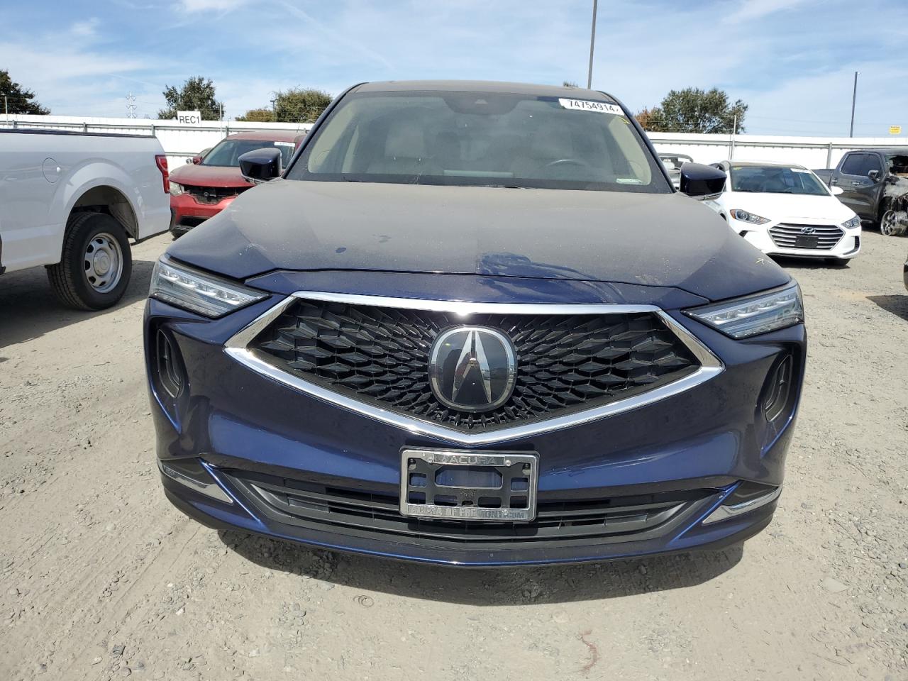 2022 ACURA MDX  VIN:5J8YD9H36NL007326