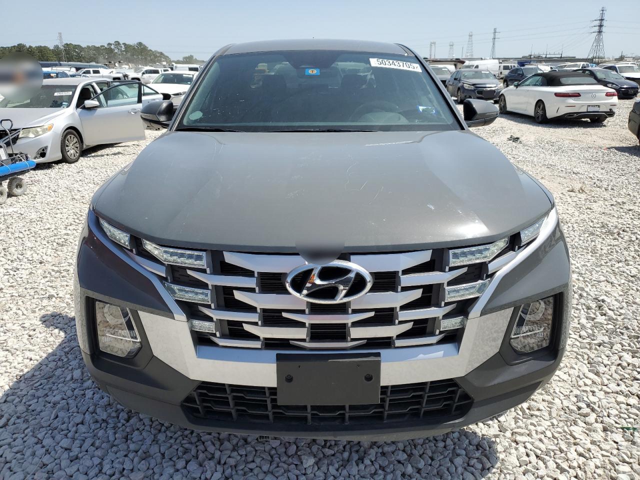 2022 HYUNDAI SANTA CRUZ SEL VIN:5NTJB4AE6NH009524