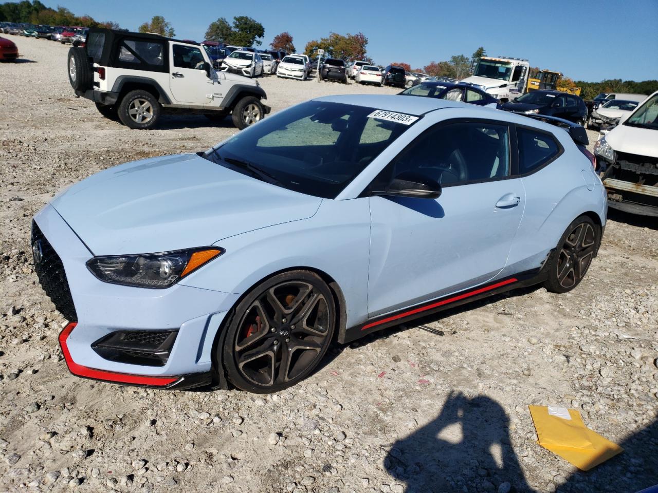 2022 HYUNDAI VELOSTER N  VIN:KMHT36AH5NU012152