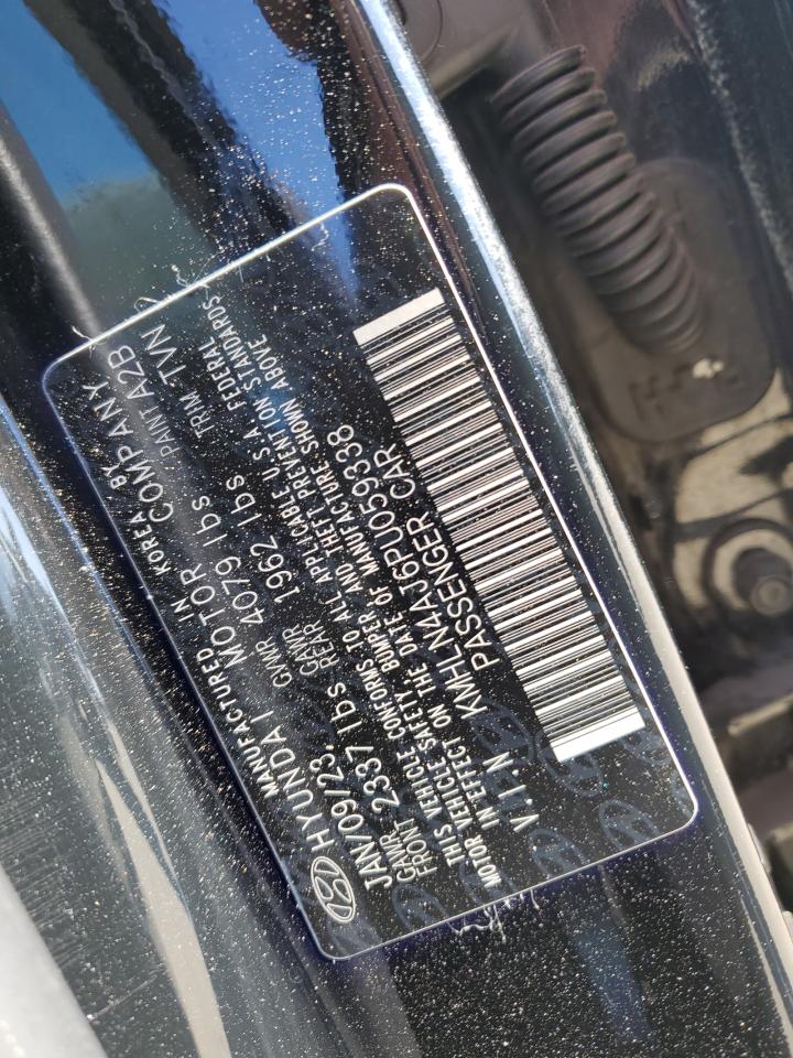 2023 HYUNDAI ELANTRA LIMITED VIN:KMHLN4AJ6PU059338