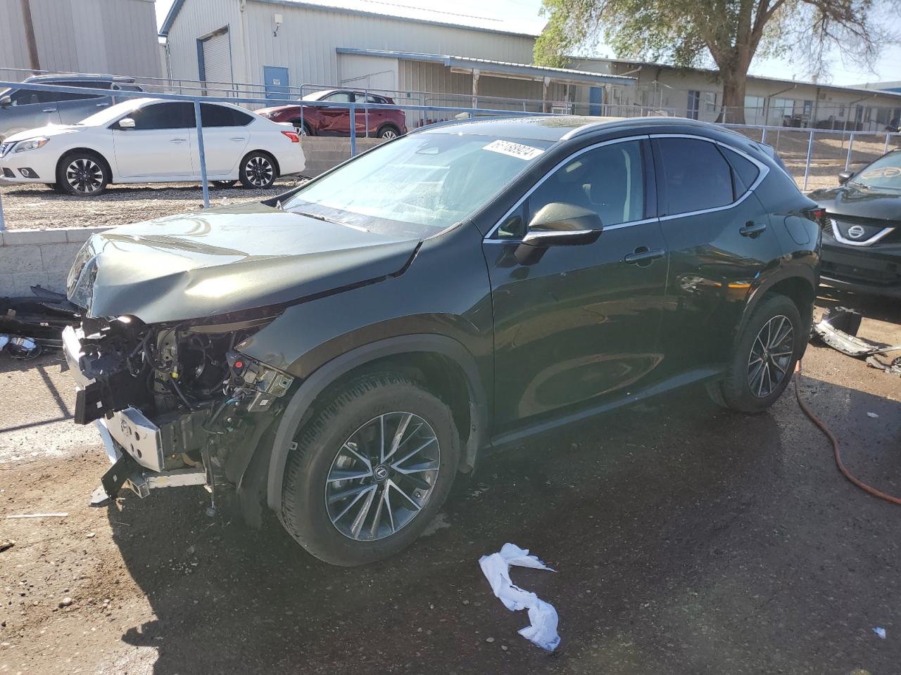 2022 LEXUS NX 350 VIN:2T2GGCEZ5NC007649
