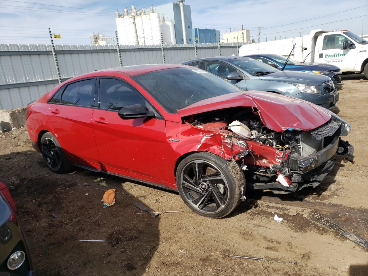 2023 HYUNDAI ELANTRA N LINE VIN:KMHLR4AF7PU415148