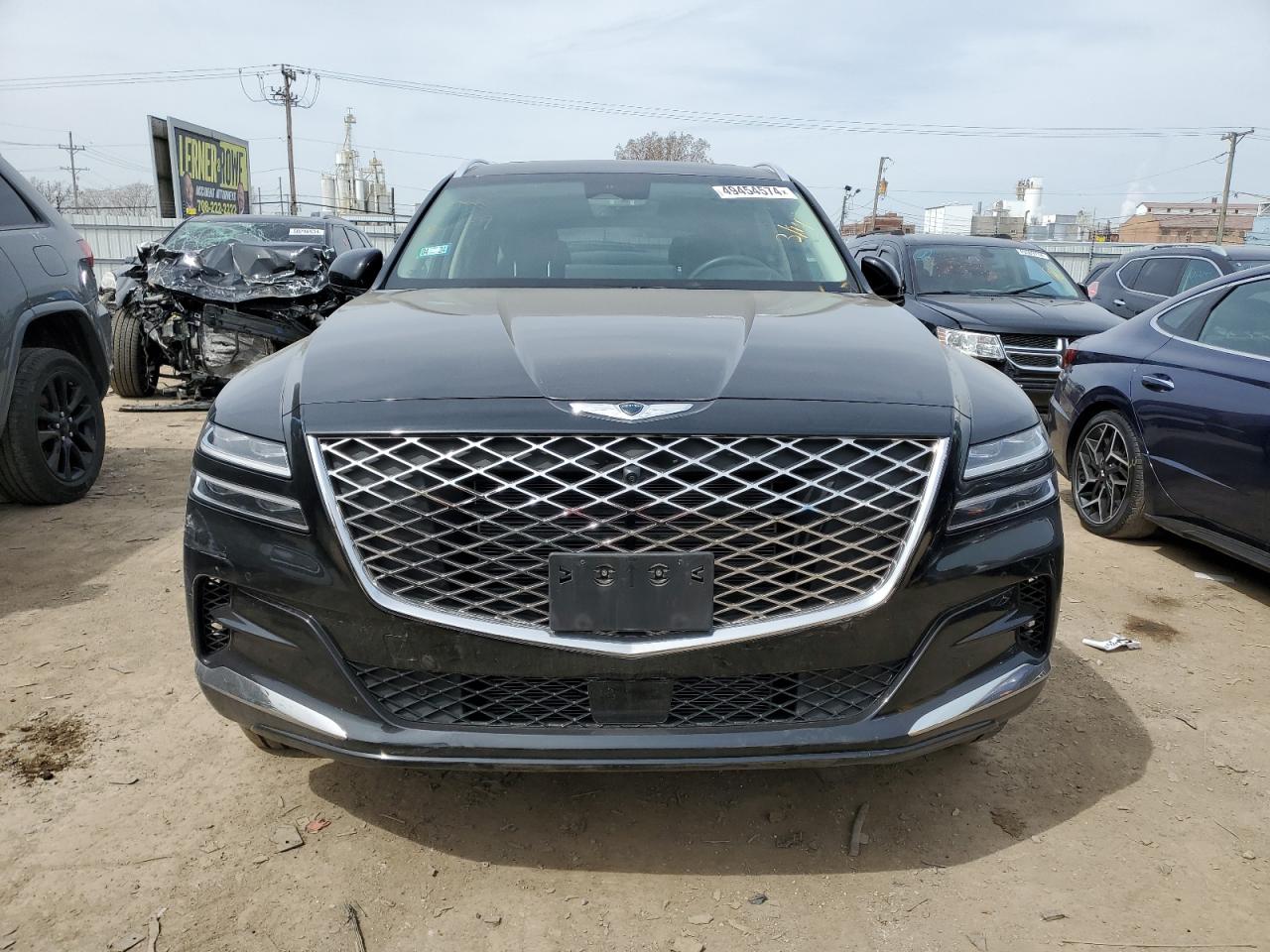 2022 GENESIS GV80 BASE VIN:KMUHBDSB0NU095711