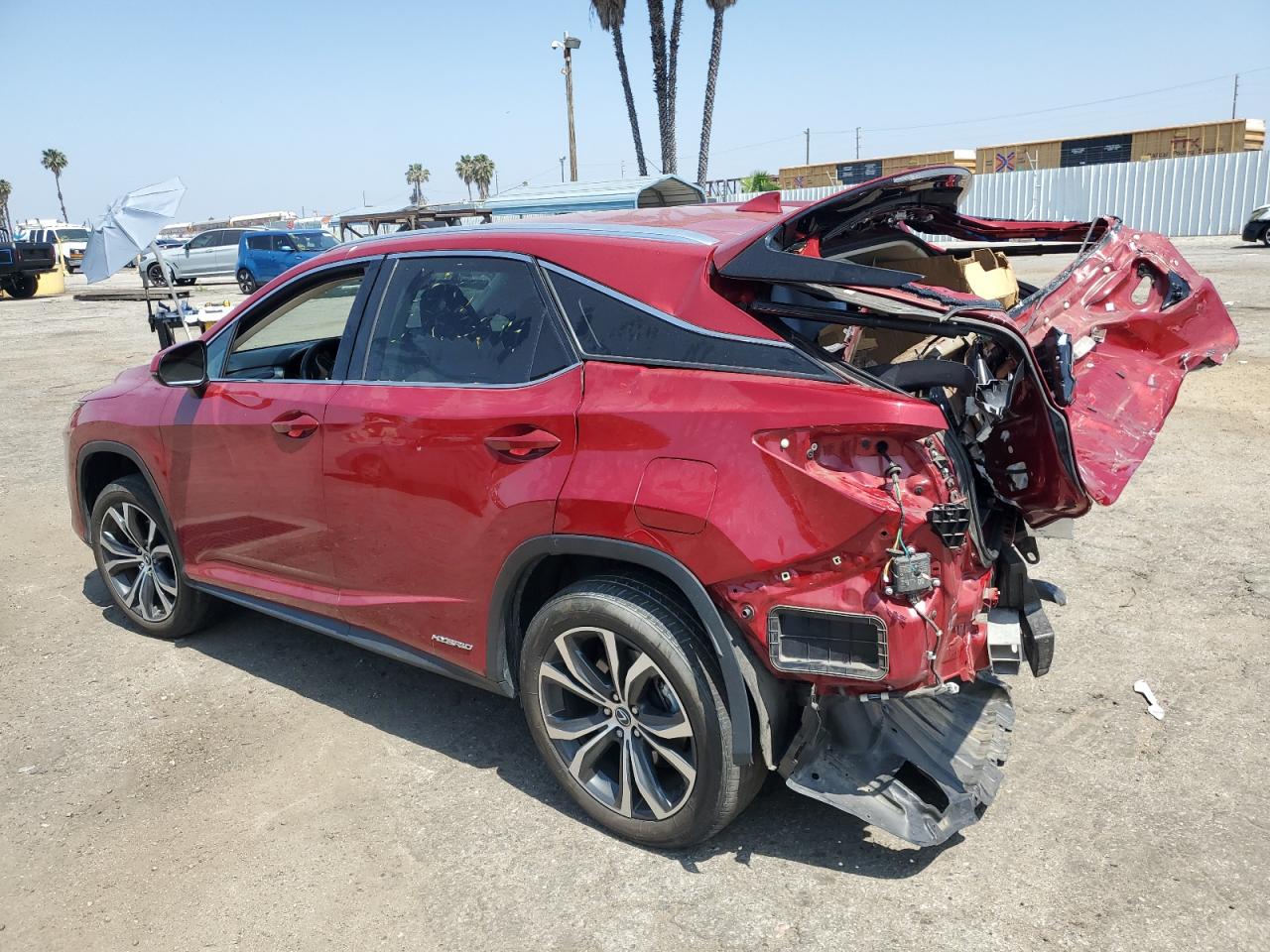 2022 LEXUS RX 450H VIN:2T2HGMDA9NC089620