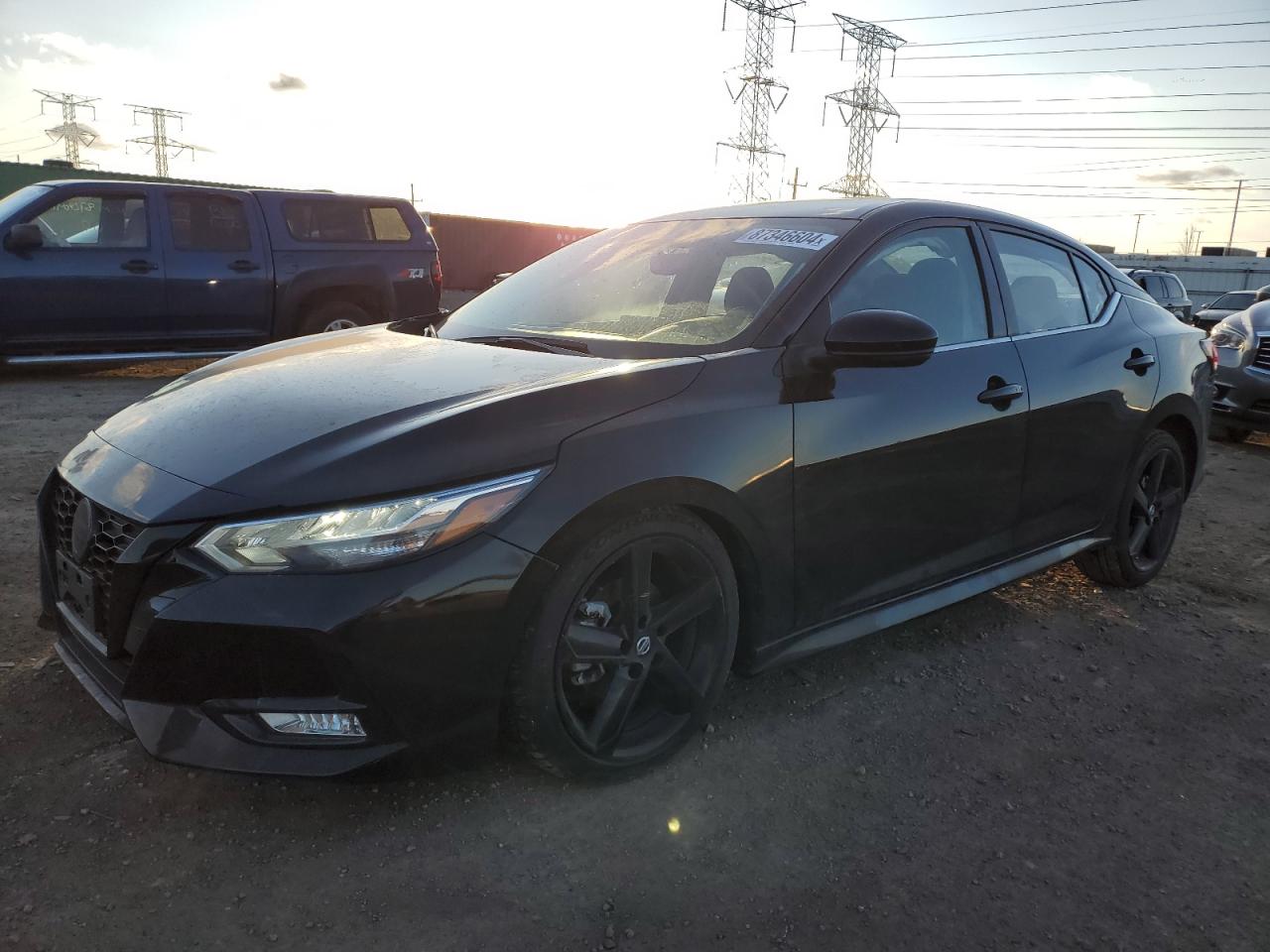 2022 NISSAN SENTRA SR VIN:3N1AB8DV0NY314170
